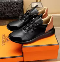 chaussures hermes new summer spliced cowhide